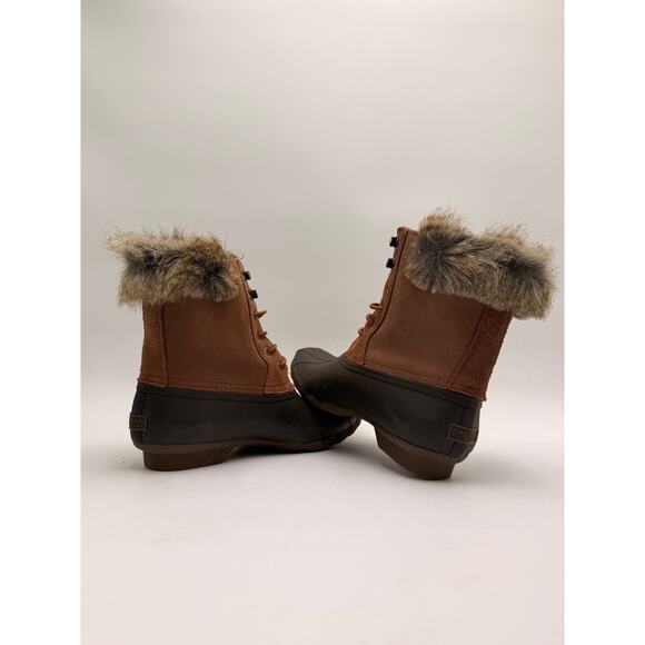 Sperry White Water Women's NEW Boots Brown US Size 10 - Picture 8 of 11